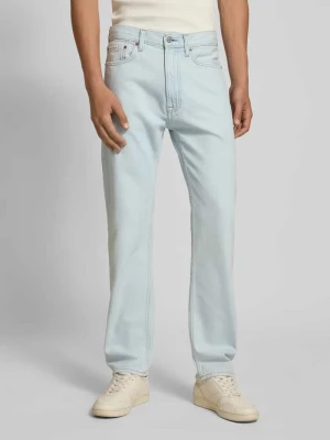 Jeansy z prostą nogawką i 5 kieszeniami Calvin Klein Jeans