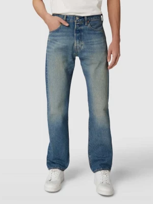 Jeansy z prostą nogawką i 5 kieszeniami model ‘501 MISTY LAKE’ Levi's®