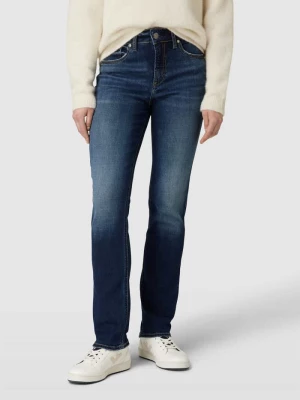 Jeansy z prostą nogawką i 5 kieszeniami model ‘Avery’ Silver Jeans