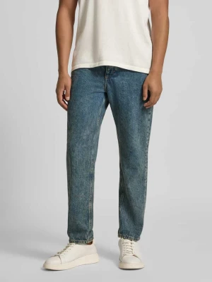 Jeansy z prostą nogawką i 5 kieszeniami model ‘JOYBIRD’ American vintage