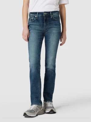 Jeansy z prostą nogawką i 5 kieszeniami model ‘Suki’ Silver Jeans