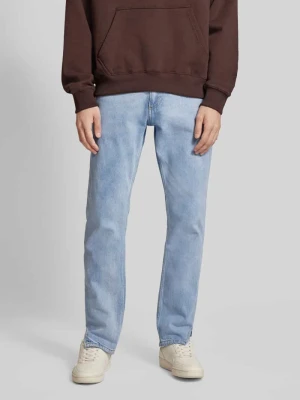 Jeansy z prostą nogawką i 5 kieszeniami model ‘Withy’ Pegador