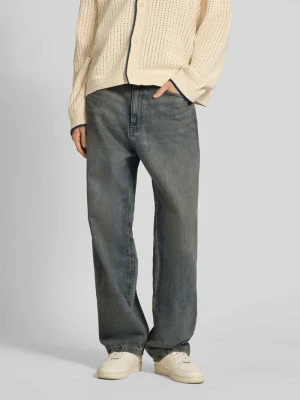 Jeansy o kroju baggy fit z 5 kieszeniami REVIEW