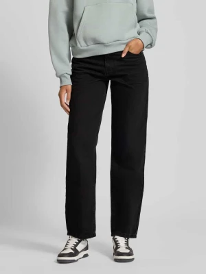 Jeansy z prostą nogawką i 5 kieszeniami REVIEW