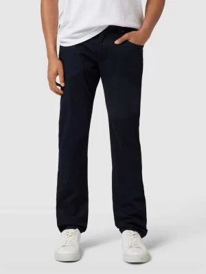 Jeansy z prostą nogawką i wzorem w paski model ‘CORDOBA’ Bugatti