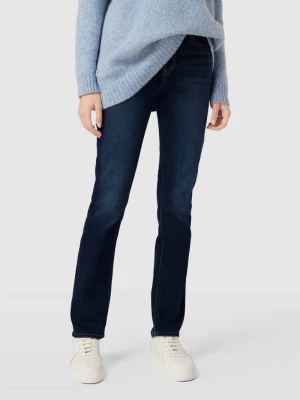 Jeansy z prostą nogawką, wysokim stanem i 5 kieszeniami model ‘AVERY’ Silver Jeans