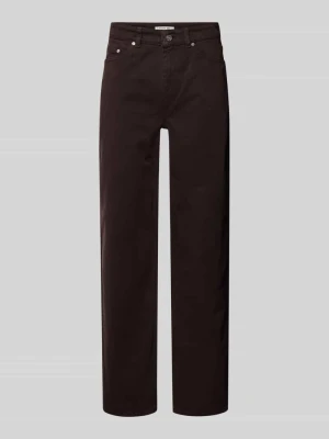 Jeansy z prostą nogawką z czystej bawełny Lacoste