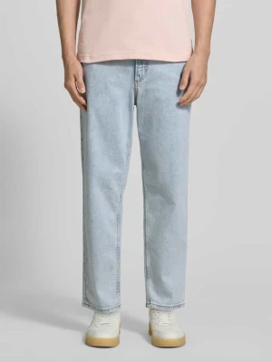 Jeansy z prostymi nogawkami z 5 kieszeni Boss Orange