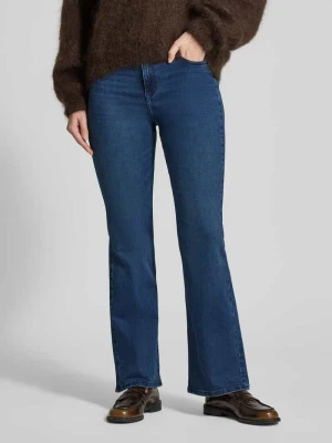 Jeansy z rozkloszowaną nogawką i zapięciem na guzik Christian Berg Woman