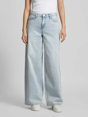Jeansy z szeroką nogawką i 5 kieszeniami model ‘ANNET’ Vero Moda