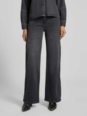 Jeansy z szeroką nogawką i 5 kieszeniami model ‘Miva’ Opus