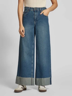 Jeansy z szeroką nogawką i 5 kieszeniami model ‘Nevada’ MAC