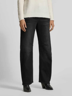 Jeansy z szeroką nogawką i 5 kieszeniami model ‘Smartie’ ETIQUETT ESSENTIALS