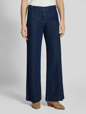 Jeansy z szeroką nogawką i dodatkiem lyocellu LUISA CERANO