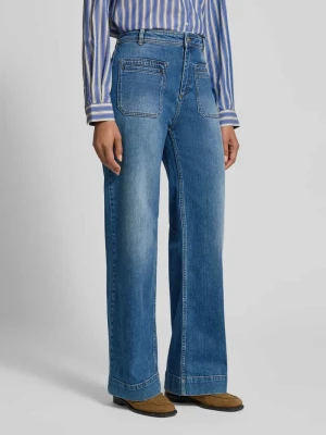 Jeansy z szeroką nogawką i efektem znoszenia Jake*s Casual