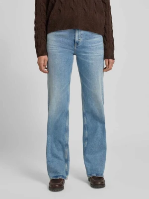 Jeansy z szeroką nogawką i efektem znoszenia Polo Ralph Lauren