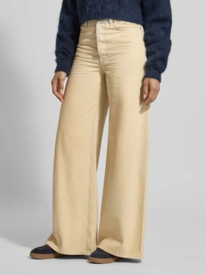 Jeansy z szeroką nogawką i efektem znoszenia Scotch & Soda