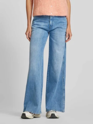 Jeansy z szeroką nogawką i wpuszczanymi kieszeniami model ‘ALEK’ CAMBIO