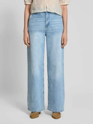 Jeansy z szeroką nogawką i wpuszczanymi kieszeniami model ‘Tusa’ My Essential Wardrobe