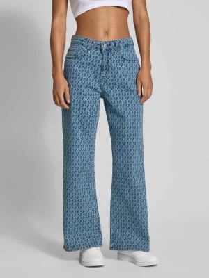 Jeansy z szeroką nogawką model ‘Gaias’ Colourful Rebel