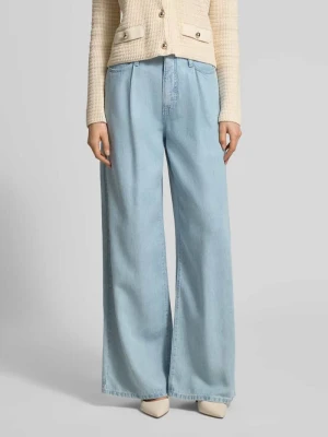 Jeansy z szeroką nogawką w kroju 5-kieszeniowym model 'Naila' MAC