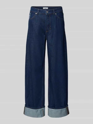Jeansy z szeroką nogawką z czystej bawełny Marc O'Polo DENIM