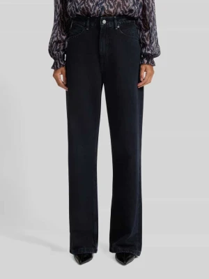 Jeansy z szeroką nogawką z czystej bawełny model ‘MARLENE’ Boss Orange