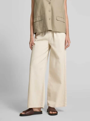 Jeansy z szeroką nogawką z czystej bawełny model ‘VALERIA’ Vero Moda