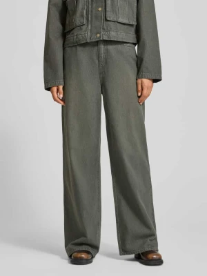 Jeansy z szeroką nogawką z czystej bawełny model ‘WIEN’ Vero Moda