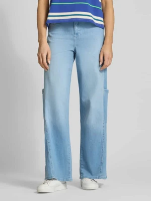 Jeansy z szeroką nogawką z kieszeniami cargo model 'LIVA SEAM CARGO' Angels