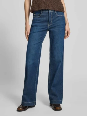 Jeansy z szeroką nogawką z kieszeniami wpuszczanymi model 'Dream' MAC