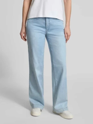 Jeansy z szeroką nogawką z kieszeniami wpuszczanymi model 'Dream' MAC