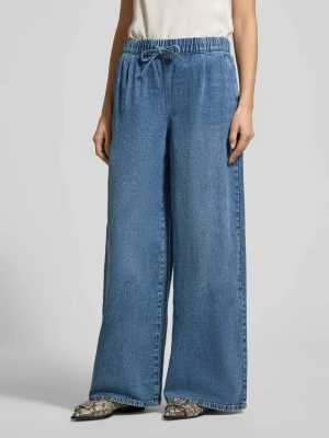 Jeansy z szeroką nogawką z mieszanki bawełny i wiskozy model ‘VALERIA’ Vero Moda