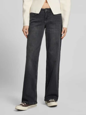 Jeansy z szeroką nogawką z mieszanki bawełny model ‘JUDY’ Only