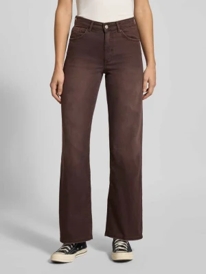 Jeansy z szeroką nogawką z mieszanki bawełny model ‘JUICY’ Only