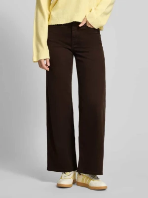 Jeansy z szeroką nogawką z mieszanki bawełny model ‘MADISON BLUSH’ Only