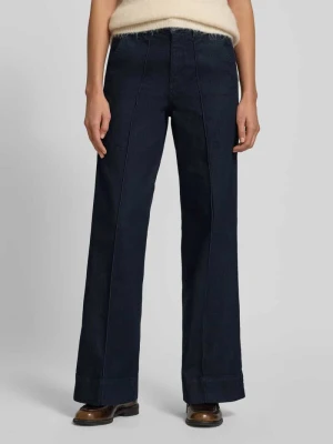 Jeansy z szeroką nogawką z mieszanki bawełny model ‘SURI’ s.Oliver RED LABEL