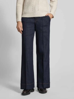 Jeansy z szeroką nogawką z mieszanki bawełny s.Oliver RED LABEL