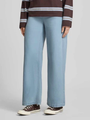 Jeansy z szeroką nogawką z mieszanki lyocellu model 'SMIDI' Pieces