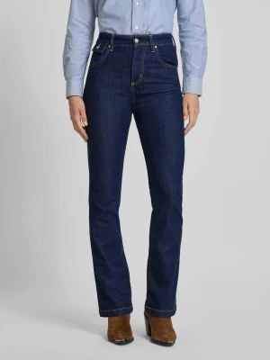 Jeansy z szeroką, rozkloszowaną nogawką z mieszanki bawełny model ‘LYRIS’ Boss