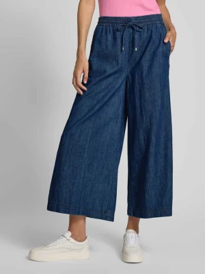 Jeansy z szeroką, skróconą nogawką model ‘ALMA’ CAMBIO