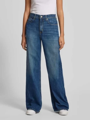 Jeansy z szerokimi nogawkami i 5 kieszeniami Lauren Ralph Lauren