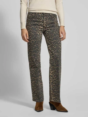 Jeansy z szerokimi nogawkami i 5 kieszeniami MAC