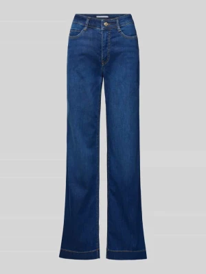 Jeansy z szerokimi nogawkami i 5 kieszeniami MAC