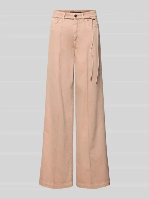 Jeansy z szerokimi nogawkami i 5 kieszeniami Marc Cain