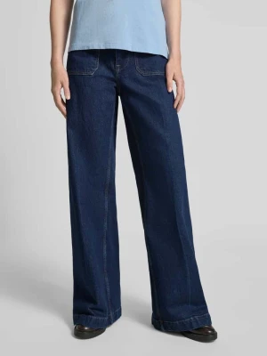 Jeansy z szerokimi nogawkami i nakładanymi, wpuszczanymi kieszeniami Polo Ralph Lauren