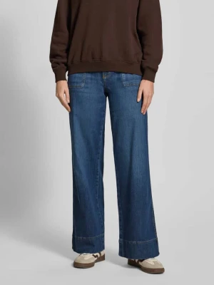 Jeansy z szerokimi nogawkami i wpuszczanymi kieszeniami Buena Vista