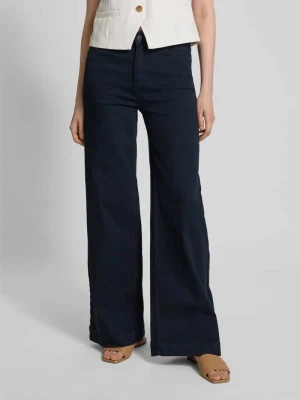 Jeansy z szerokimi nogawkami i wpuszczanymi kieszeniami Christian Berg Woman