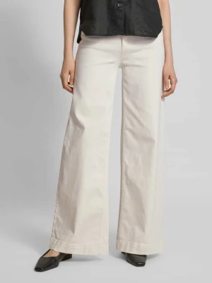 Jeansy z szerokimi nogawkami i wpuszczanymi kieszeniami Christian Berg Woman
