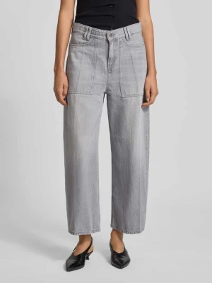 Jeansy z szerokimi nogawkami i wpuszczanymi kieszeniami model ‘DERIVE’ drykorn